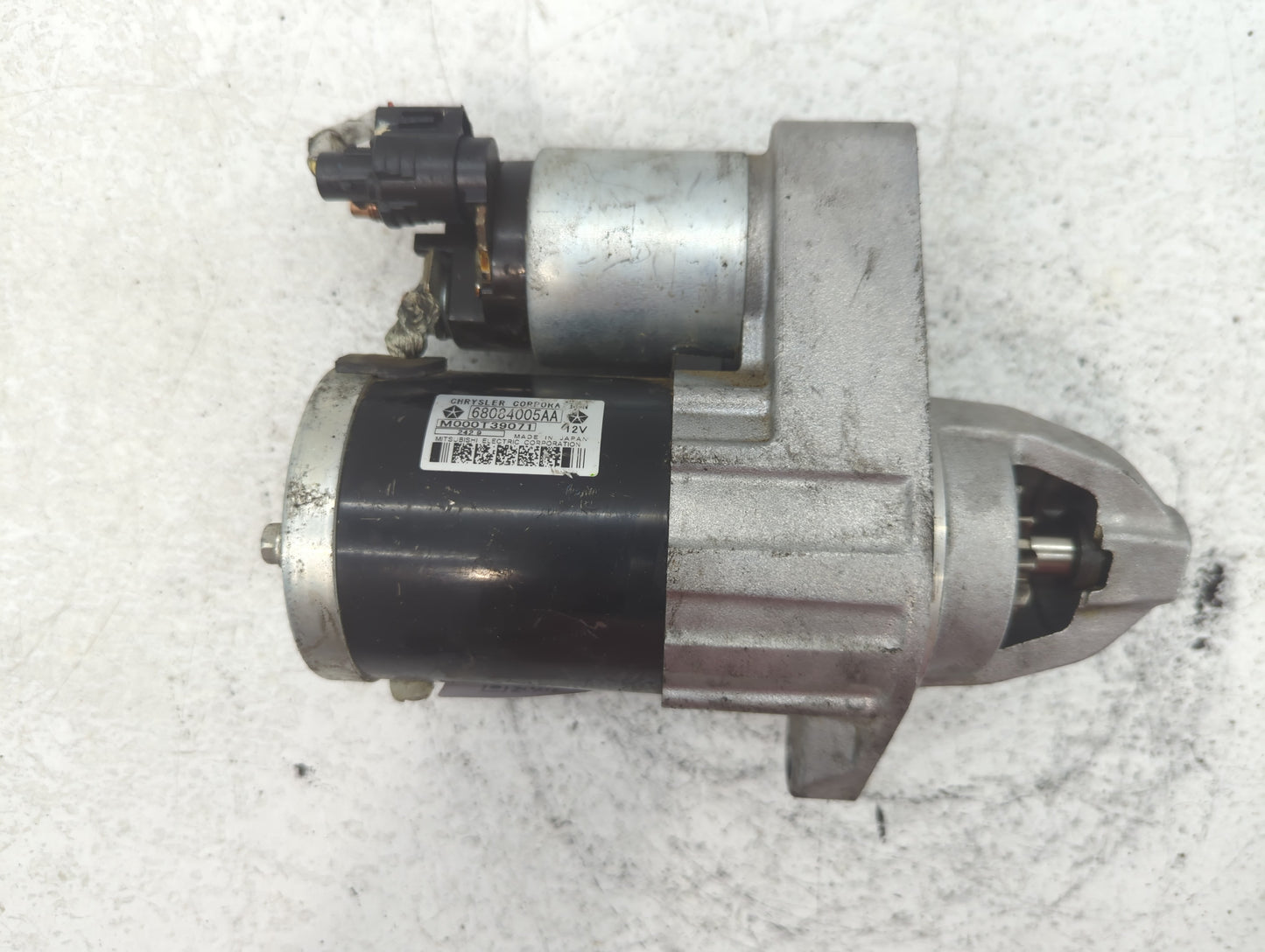 2015-2021 Jeep Renegade Car Starter Motor Solenoid OEM P/N:M000T39071ZC 68084005AA Fits OEM Used Auto Parts - Oemusedautopar