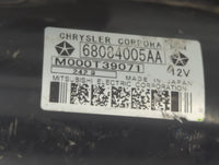 2015-2021 Jeep Renegade Car Starter Motor Solenoid OEM P/N:M000T39071ZC 68084005AA Fits OEM Used Auto Parts - Oemusedautopar