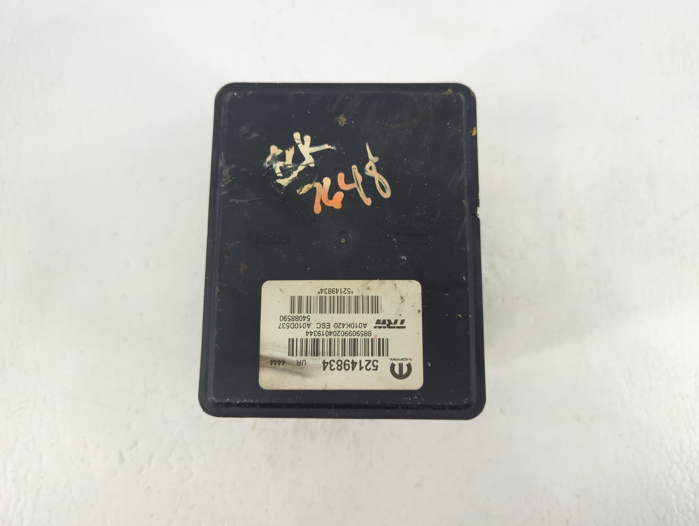2020-2021 Jeep Renegade ABS Pump Control Module Replacement P/N:52149834 Fits Fits 2020 2021 OEM Used Auto Parts - Oemusedau