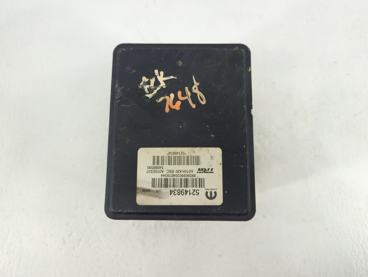 2020-2021 Jeep Renegade ABS Pump Control Module Replacement P/N:52149834 Fits Fits 2020 2021 OEM Used Auto Parts - Oemusedau