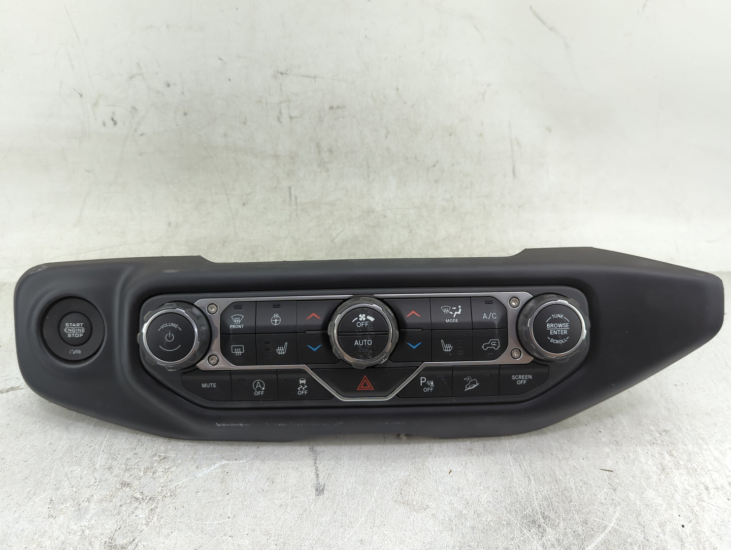 2019-2022 Jeep Wrangler Climate Control Module Temperature AC/Heater Replacement P/N:P6SZ00DX9AA Fits Fits 2019 2020 2021 20