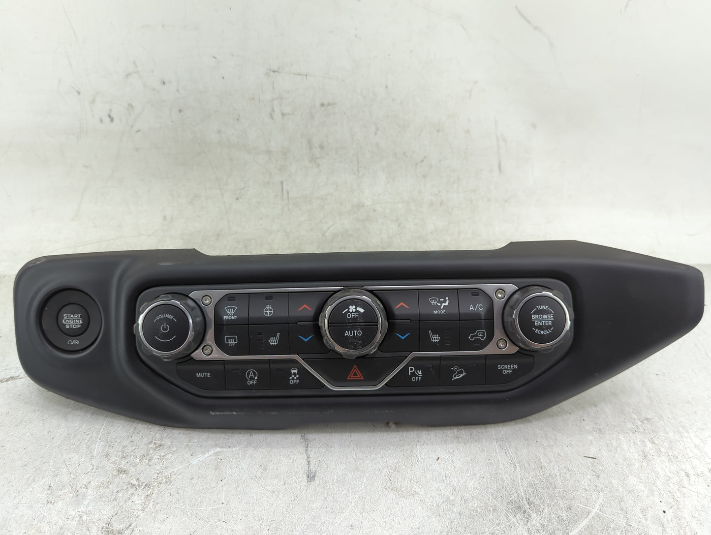 2019-2022 Jeep Wrangler Climate Control Module Temperature AC/Heater Replacement P/N:P6SZ00DX9AA Fits Fits 2019 2020 2021 20