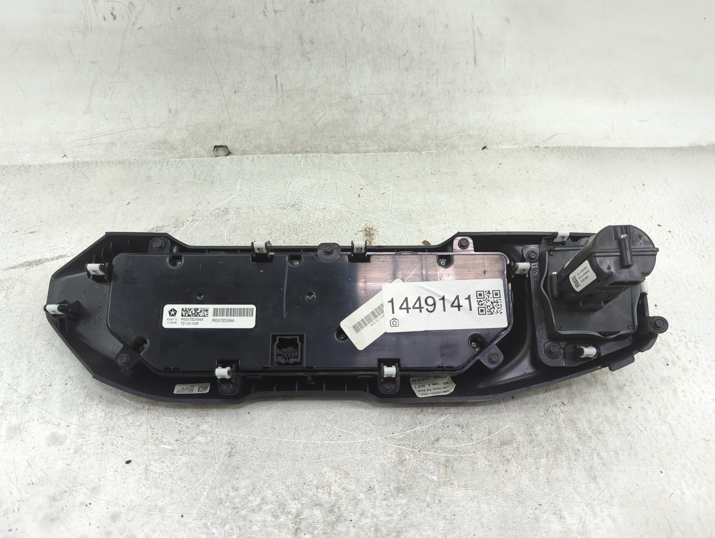 2019-2022 Jeep Wrangler Climate Control Module Temperature AC/Heater Replacement P/N:P6SZ00DX9AA Fits Fits 2019 2020 2021 20