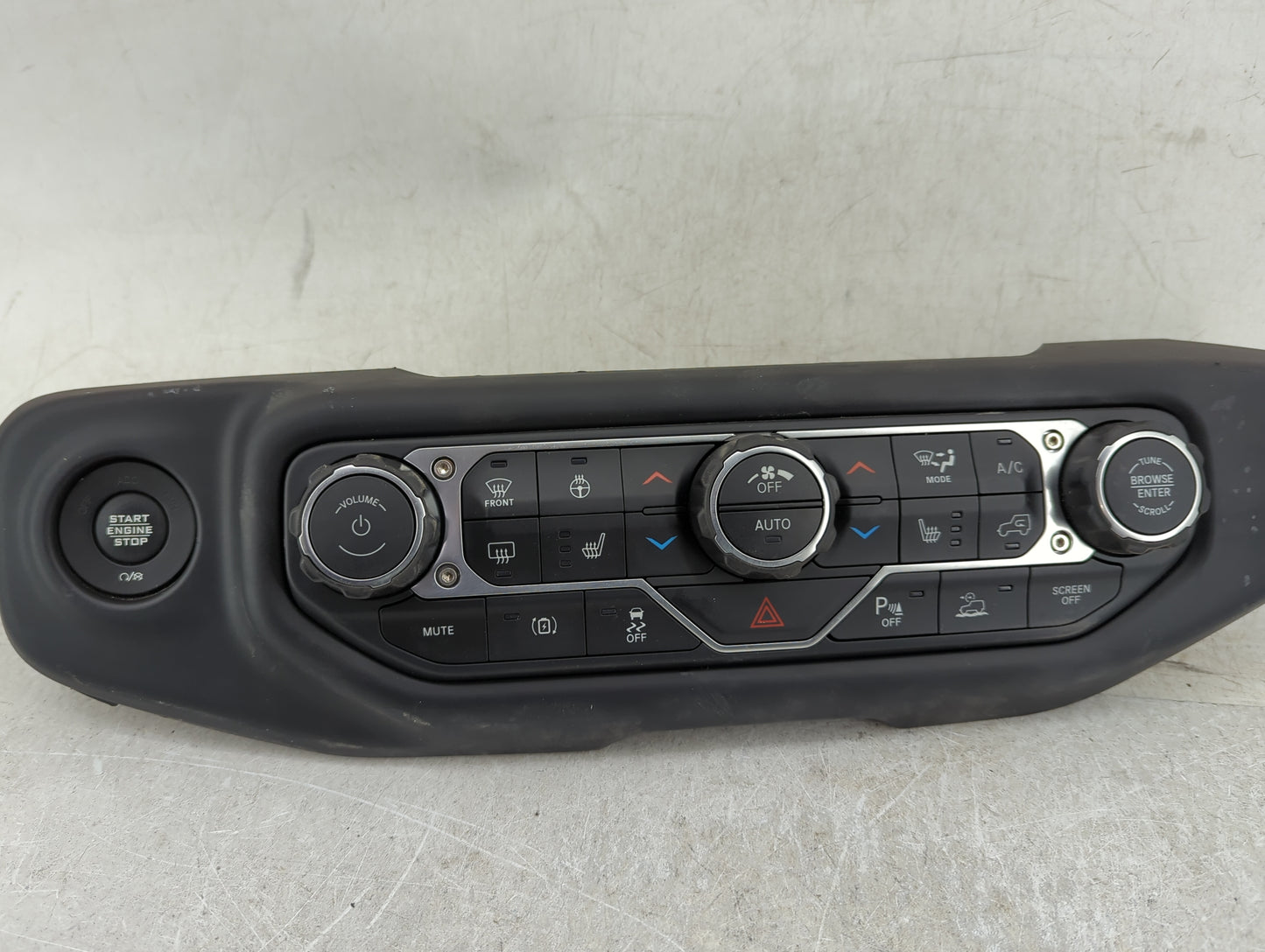 2019-2020 Jeep Wrangler Climate Control Module Temperature AC/Heater Replacement P/N:P6SX94DX9AA Fits Fits 2019 2020 OEM Use