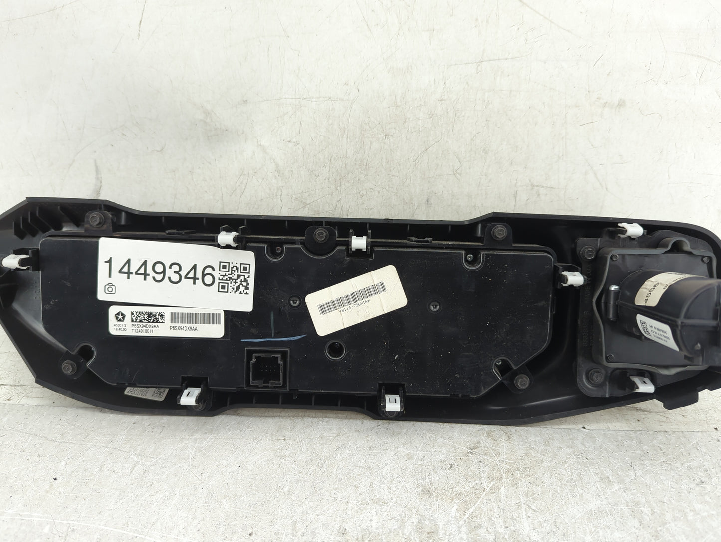 2019-2020 Jeep Wrangler Climate Control Module Temperature AC/Heater Replacement P/N:P6SX94DX9AA Fits Fits 2019 2020 OEM Use