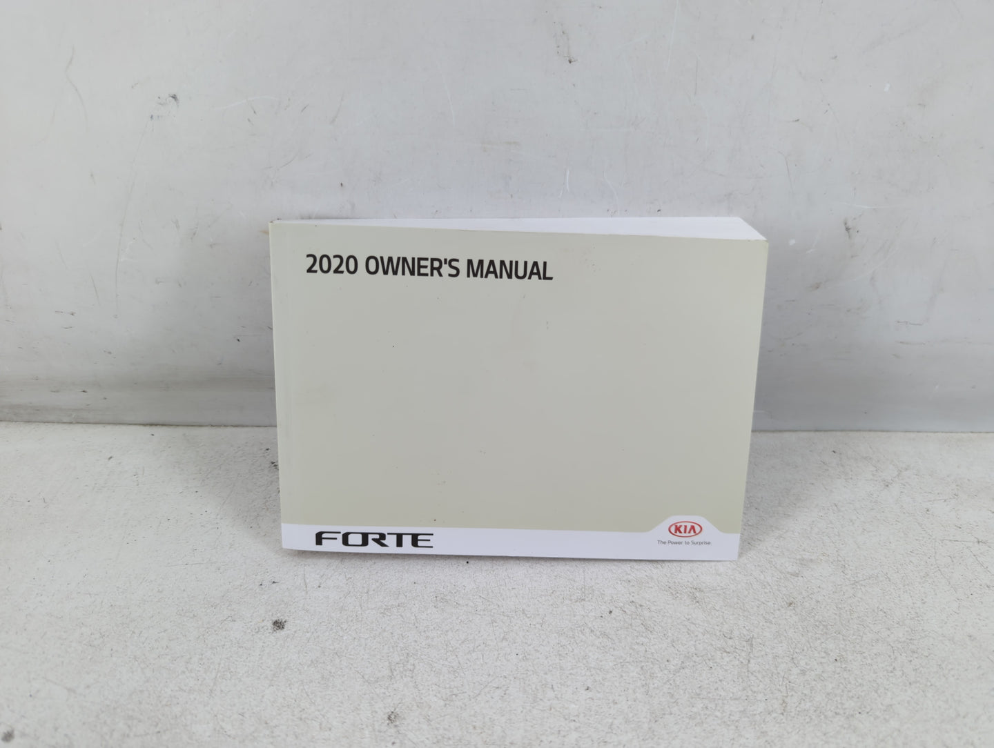 2020 Kia Forte Owners Manual Book Guide P/N:DLS4-EU9NC OEM Used Auto Parts - Oemusedautoparts1.com