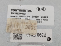 2020-2021 Kia Forte PCM Engine Control Computer ECU ECM PCU OEM P/N:39199-2E036 Fits Fits 2020 2021 OEM Used Auto Parts - Oe