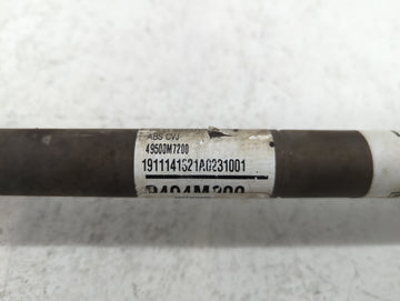 2020-2022 Kia Forte Axle Shaft Front Driver Cv C/v