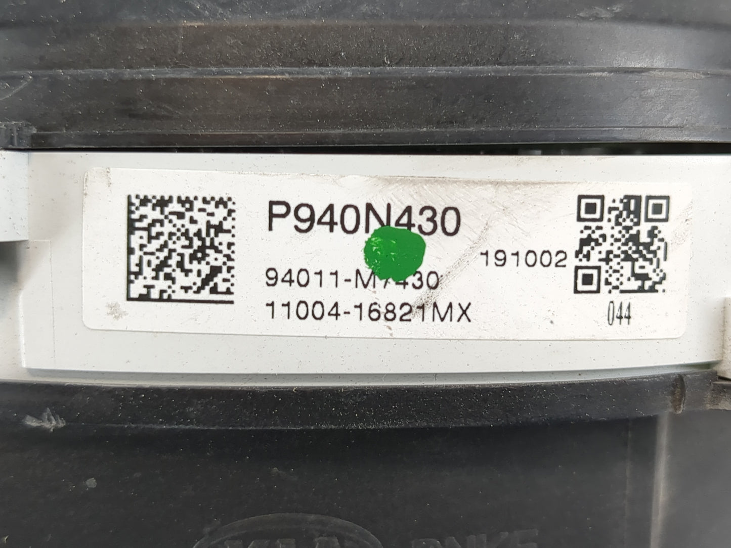 2019-2021 Kia Forte Instrument Cluster Speedometer Gauges P/N:P940N430 Fits Fits 2019 2020 2021 OEM Used Auto Parts - Oemuse