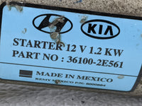 2017-2022 Kia Forte Car Starter Motor Solenoid OEM P/N:36100-2E561 Fits Fits 2017 2018 2019 2020 2021 2022 OEM Used Auto Par