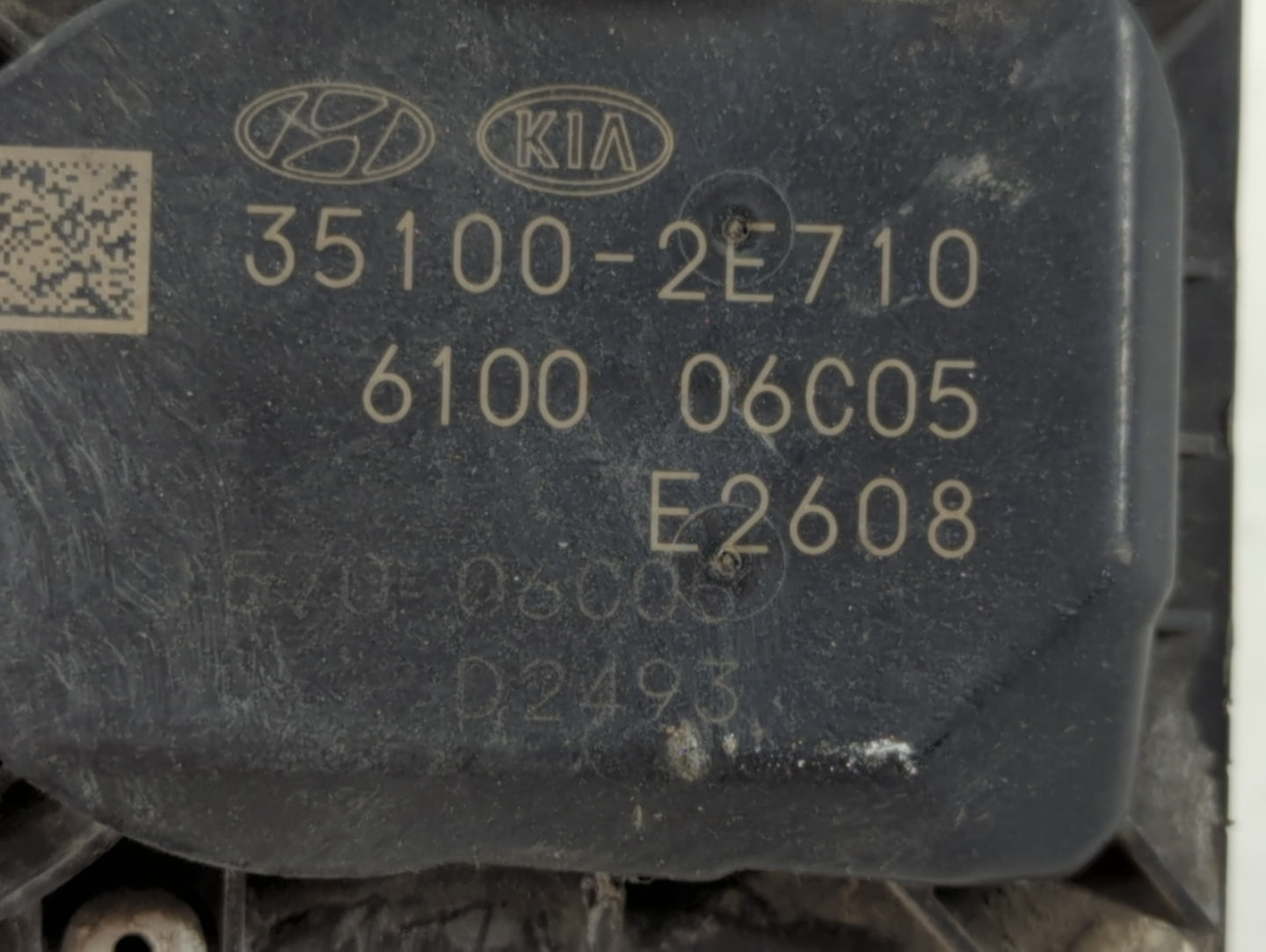 2020-2022 Kia Forte Throttle Body P/N:35100-2E710 Fits Fits 2020 2021 2022 OEM Used Auto Parts - Oemusedautoparts1.com