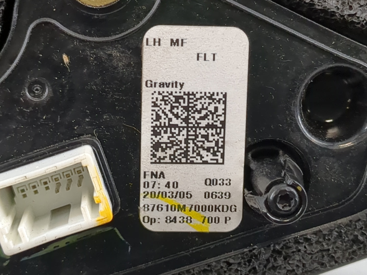 2020-2022 Kia Forte Side Mirror Replacement Driver Left View Door Mirror P/N:IIIE904 11761 Fits Fits 2020 2021 2022 OEM Used