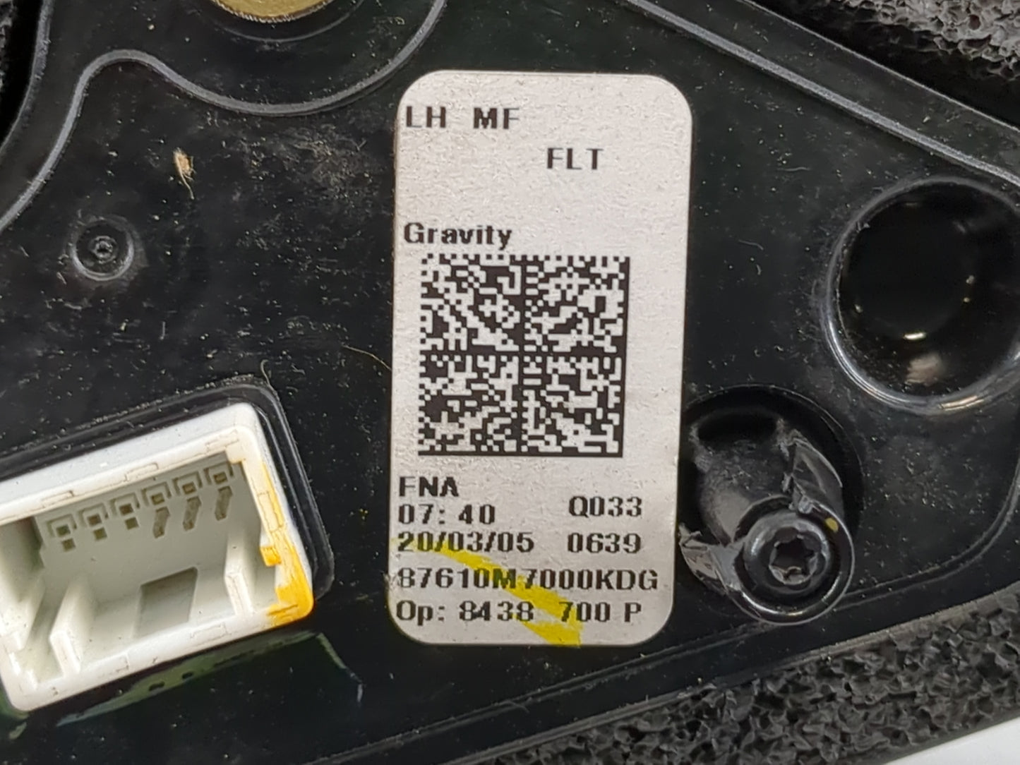 2020-2022 Kia Forte Side Mirror Replacement Driver Left View Door Mirror P/N:IIIE904 11761 Fits Fits 2020 2021 2022 OEM Used