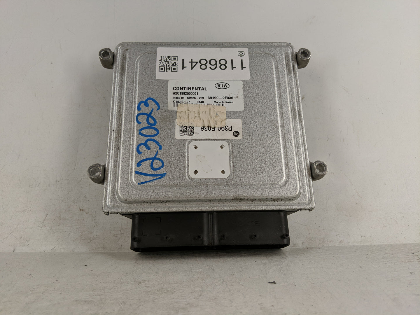 2019-2021 Kia Forte PCM Engine Control Computer ECU ECM PCU OEM P/N:39199-2E036 Fits Fits 2019 2020 2021 OEM Used Auto Parts