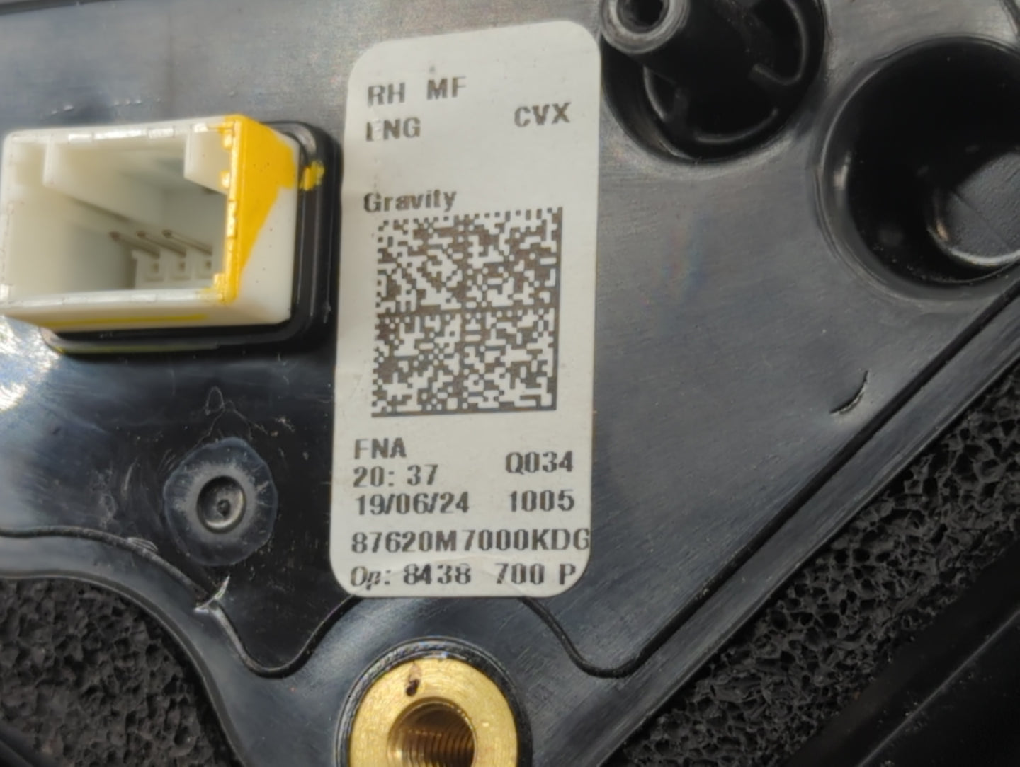 2019-2022 Kia Forte Side Mirror Replacement Passenger Right View Door Mirror P/N:87620M7000KDG Fits Fits 2019 2020 2021 2022