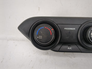 2019-2021 Kia Forte Climate Control Module Temperature AC/Heater Replacement P/N:97250-M6130WK Fits Fits 2019 2020 2021 OEM Used Auto Parts