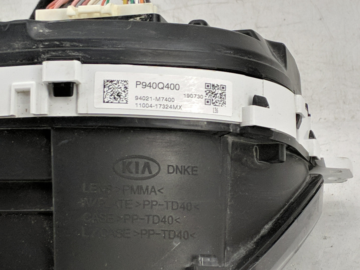 2020 Kia Forte Instrument Cluster Speedometer Gauges P/N:11004-17324MX 94021-M7500 Fits OEM Used Auto Parts - Oemusedautopar