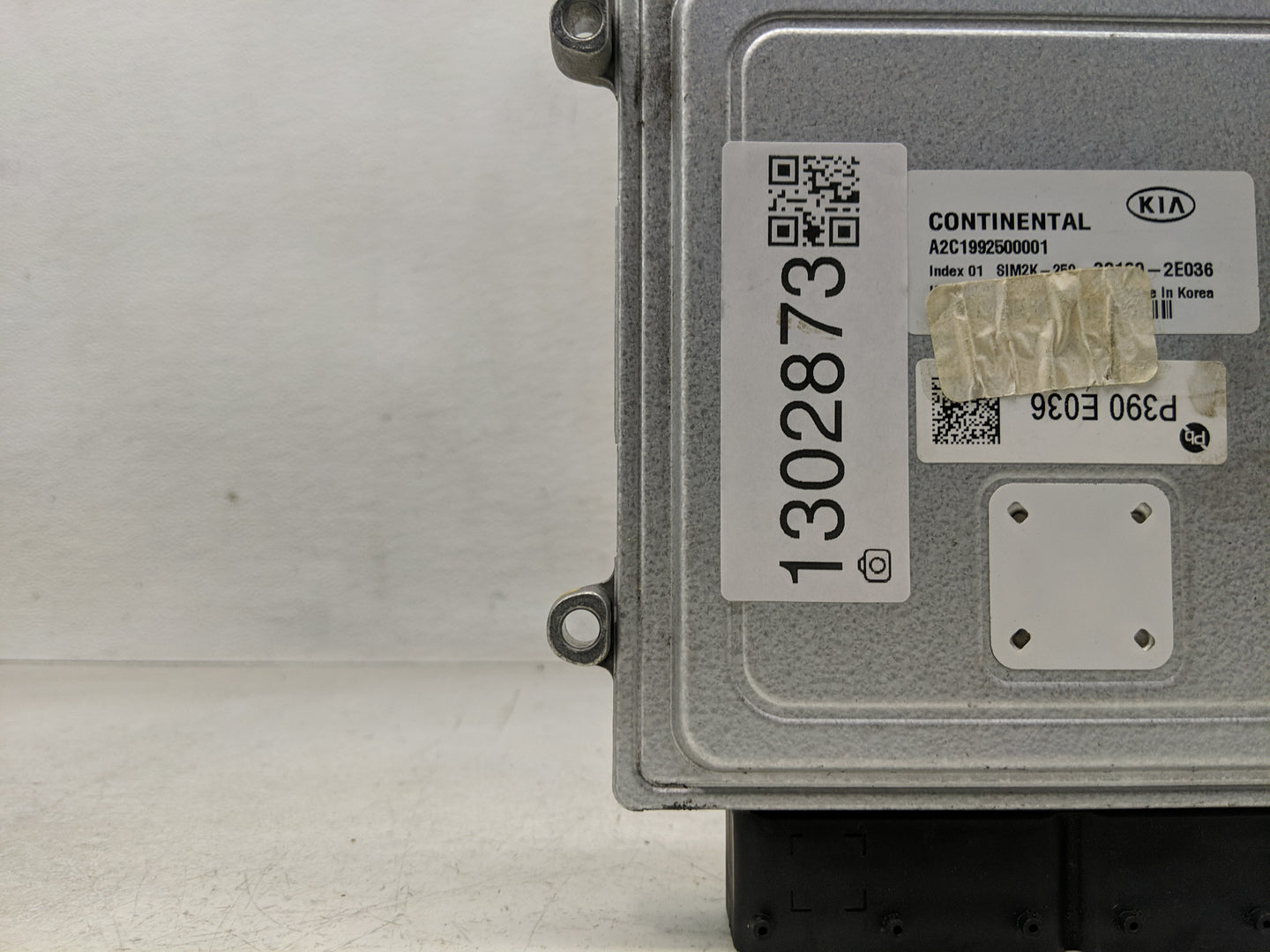 2019-2021 Kia Forte PCM Engine Control Computer ECU ECM PCU OEM P/N:P390 E036 Fits Fits 2019 2020 2021 OEM Used Auto Parts -