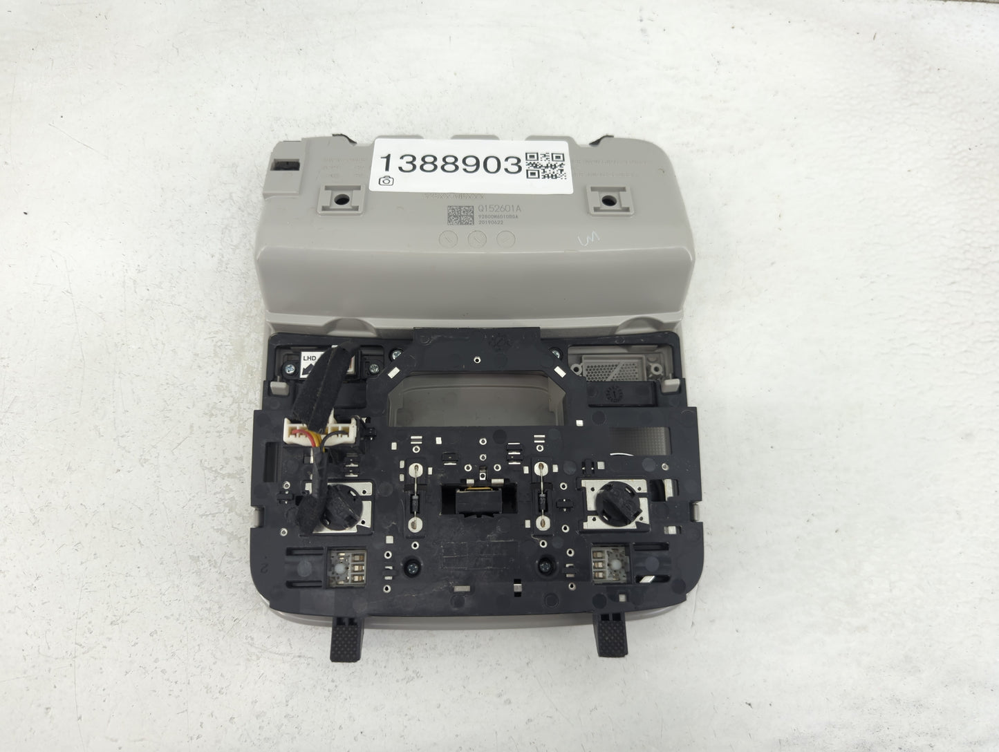2020 Kia Forte Overhead Roof Console - Oemusedautoparts1.com