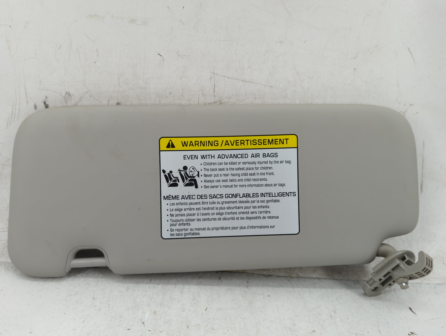 2019-2021 Kia Forte Sun Visor Shade Replacement Passenger Right Mirror Fits Fits 2019 2020 2021 OEM Used Auto Parts - Oemuse