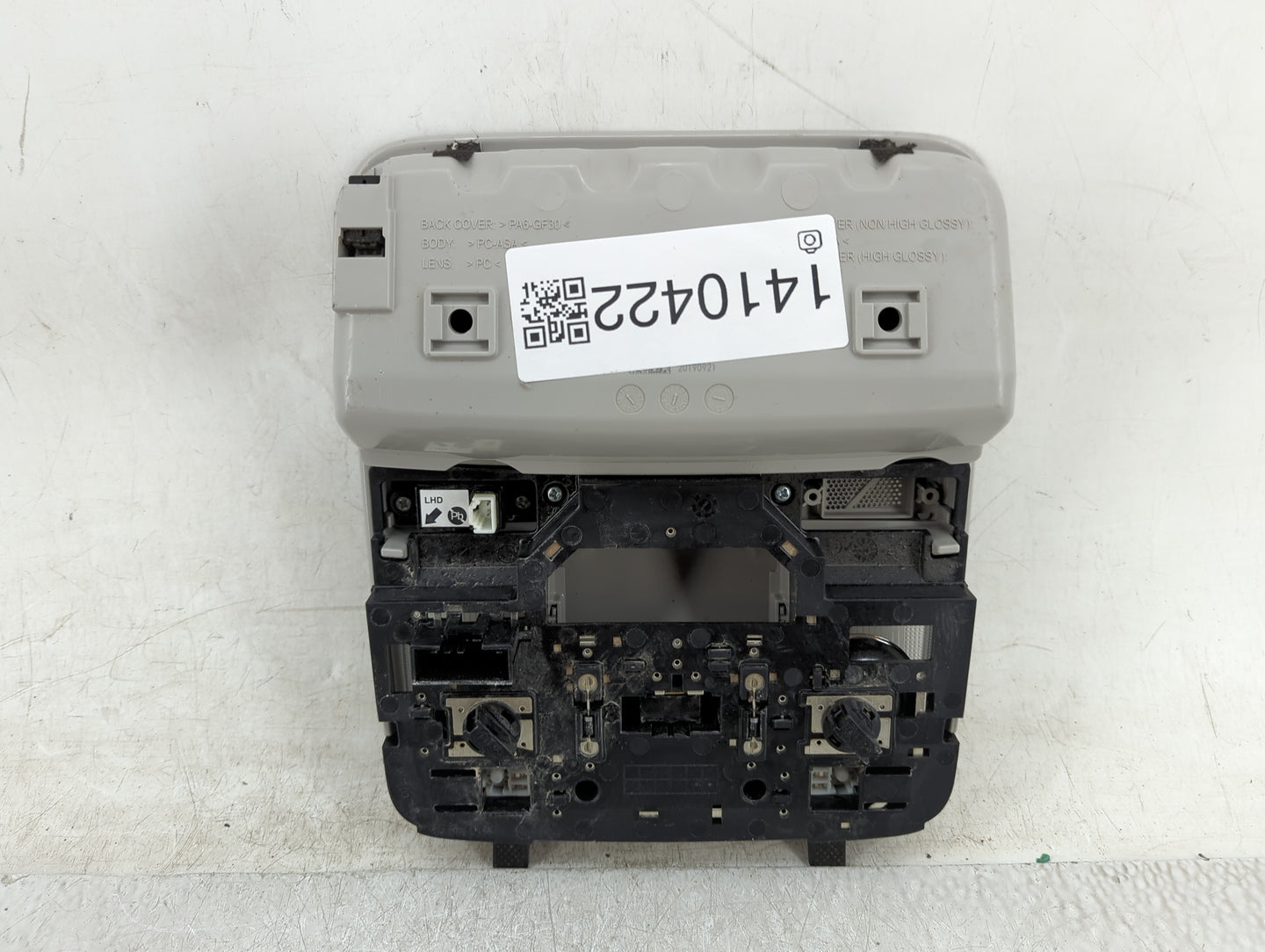 2020 Kia Forte Overhead Roof Console - Oemusedautoparts1.com
