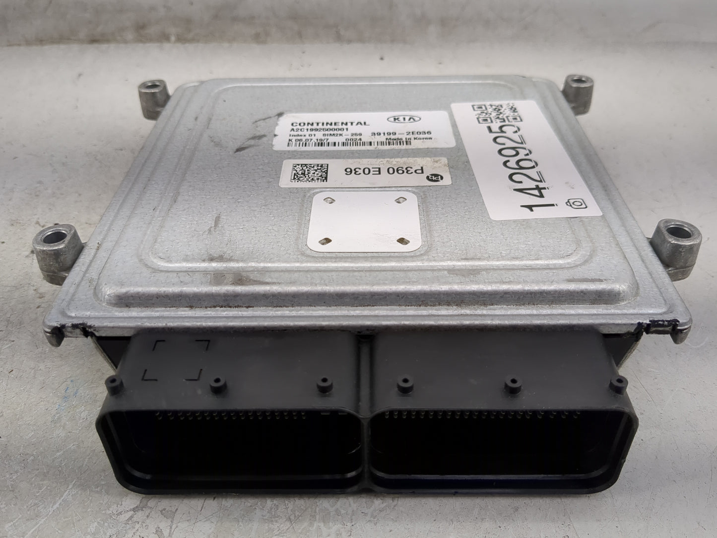 2019-2021 Kia Forte PCM Engine Control Computer ECU ECM PCU OEM P/N:39199-2E036 A2C1992500001, SIM2K-259 Fits Fits 2019 2020