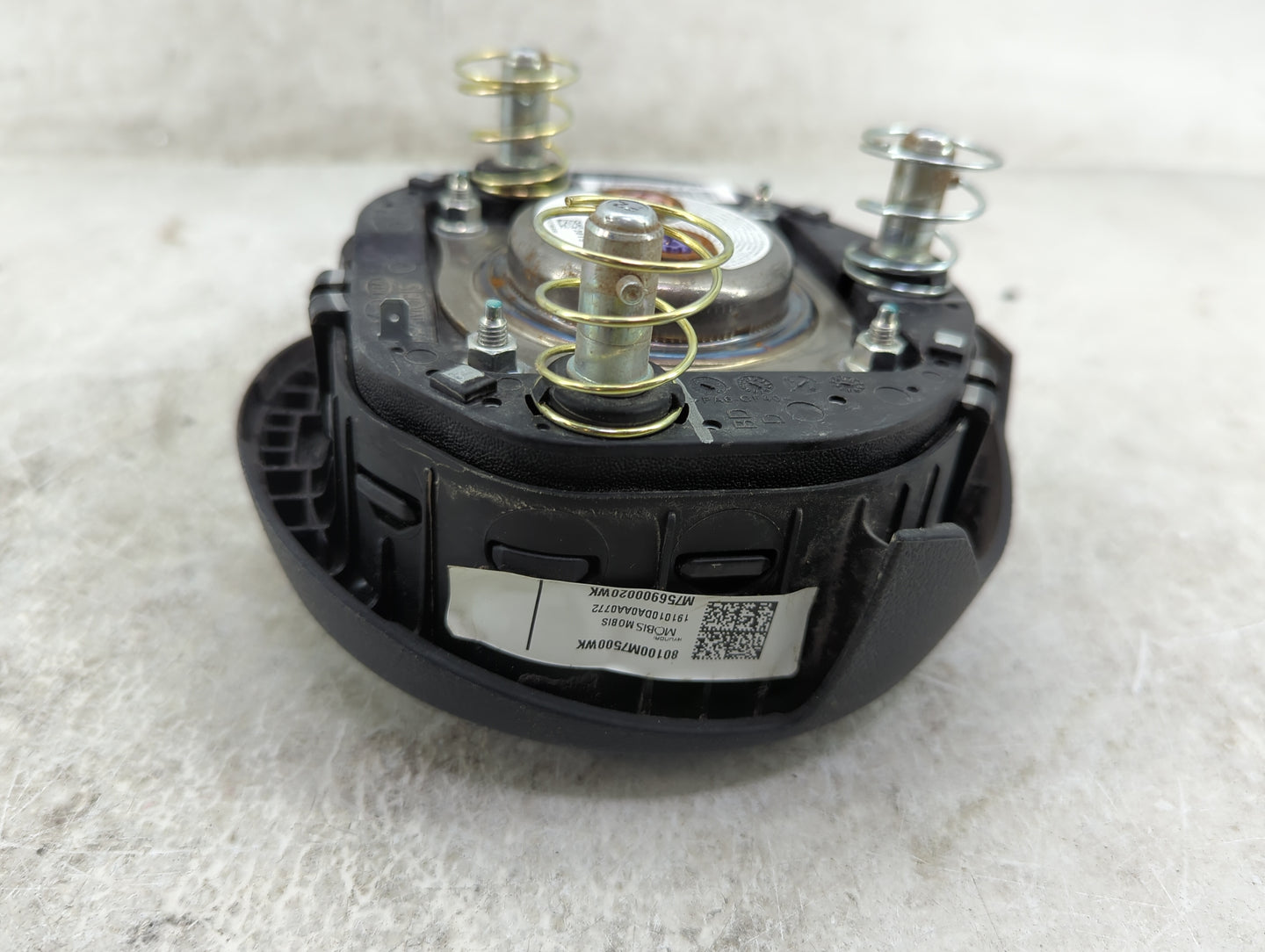 2020 Kia Forte Air Bag Driver Left Steering Wheel Mounted P/N:80100M7500WK M7569000020WK, 19101DADAA0772 Fits OEM Used Auto 
