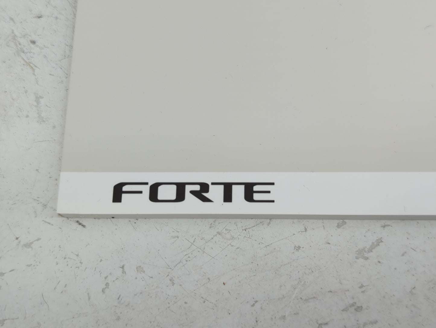 2020 Kia Forte Owners Manual Book Guide P/N:M7MS7-DA001 OEM Used Auto Parts - Oemusedautoparts1.com