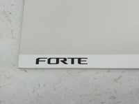 2020 Kia Forte Owners Manual Book Guide P/N:M7MS7-DA001 OEM Used Auto Parts - Oemusedautoparts1.com