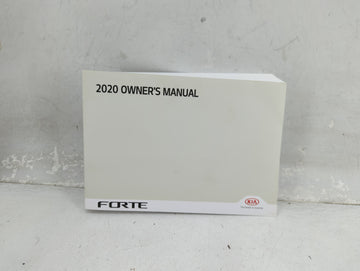 2020 Kia Forte Owners Manual Book Guide OEM Used Auto Parts - Oemusedautoparts1.com