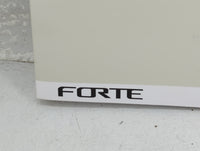 2020 Kia Forte Owners Manual Book Guide OEM Used Auto Parts - Oemusedautoparts1.com