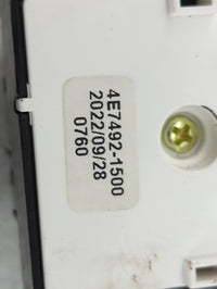 2020 Kia Forte Master Power Window Switch Replacement Driver Side Left P/N:4E7492-1500 Fits OEM Used Auto Parts - Oemusedaut