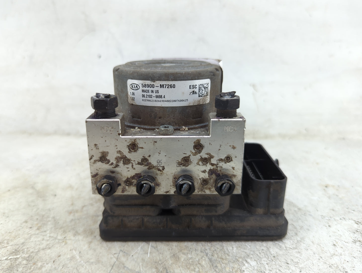 2019-2021 Kia Forte ABS Pump Control Module Replacement P/N:58900-M7260 06.2102-6698.4, 062109-24843 Fits Fits 2019 2020 202