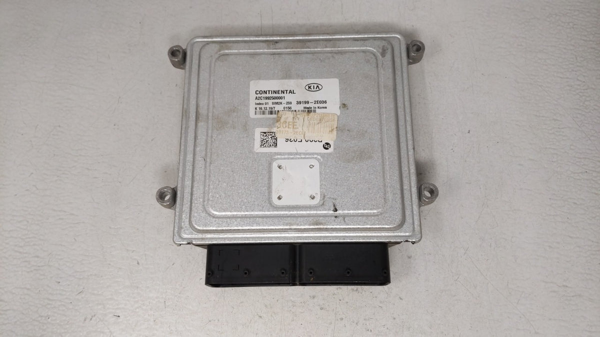 2020-2021 Kia Forte PCM Engine Control Computer ECU ECM PCU OEM P/N:39199-2E036 Fits Fits 2020 2021 OEM Used Auto Parts - Oe