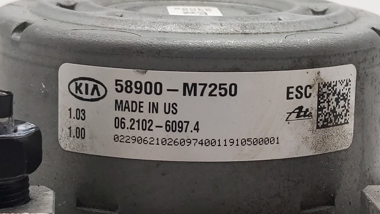 2019-2021 Kia Forte ABS Pump Control Module Replacement P/N:58900-M7250 Fits Fits 2019 2020 2021 OEM Used Auto Parts - Oemus