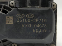 2020 Kia Forte Throttle Body P/N:35100-2E710 Fits OEM Used Auto Parts - Oemusedautoparts1.com