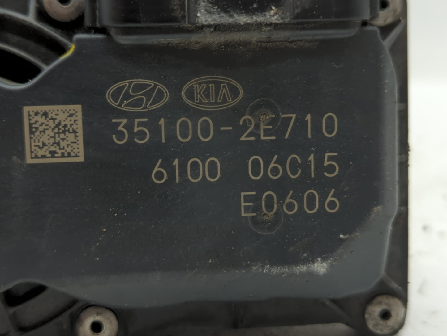 2020 Kia Forte Throttle Body P/N:35100-2E710 Fits OEM Used Auto Parts - Oemusedautoparts1.com