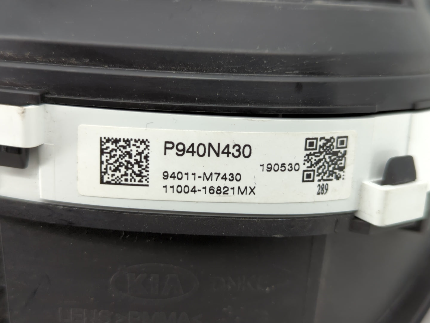 2019 Kia Forte Instrument Cluster Speedometer Gauges P/N:94011-M7430 Fits OEM Used Auto Parts - Oemusedautoparts1.com