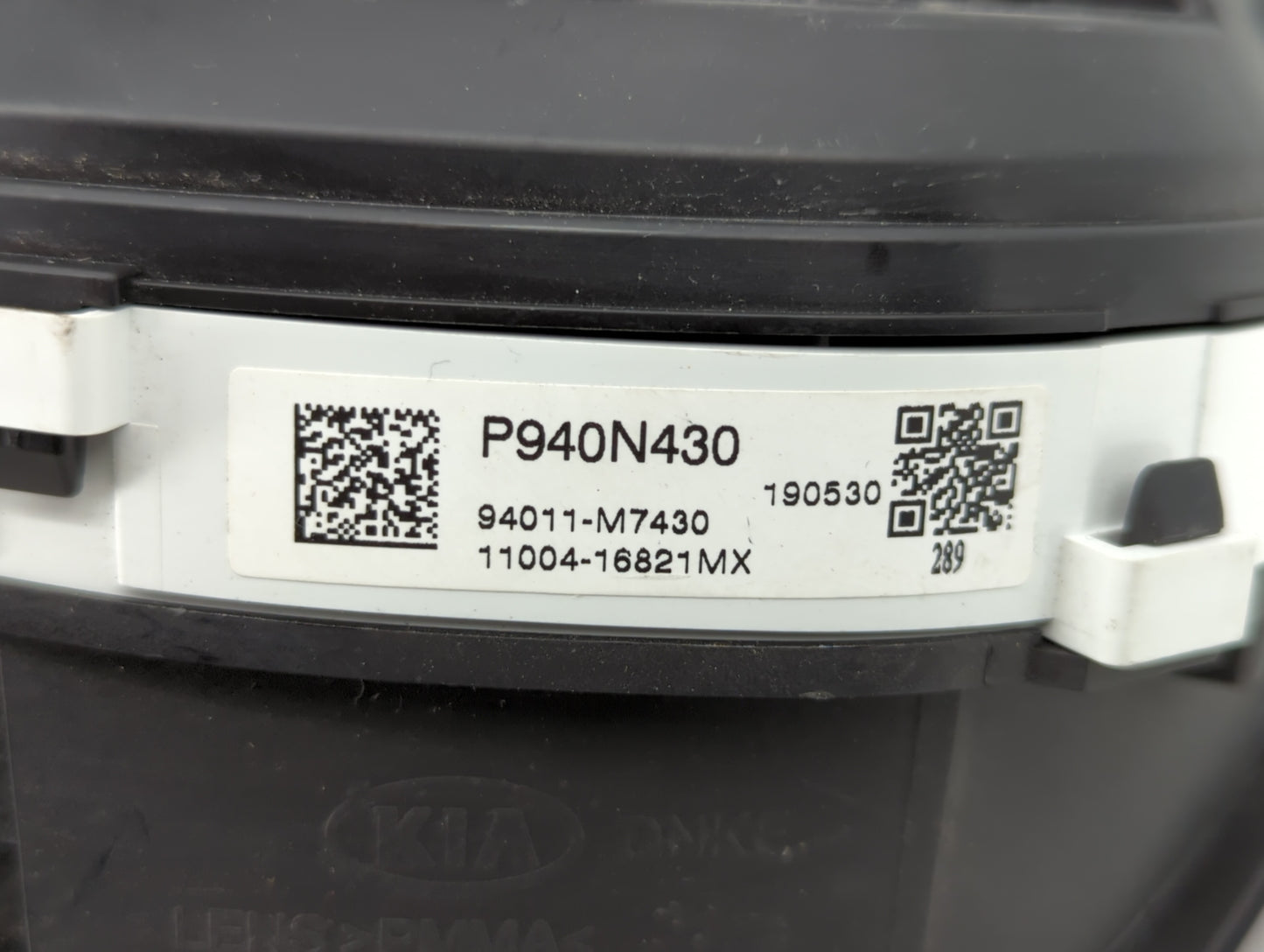 2019 Kia Forte Instrument Cluster Speedometer Gauges P/N:94011-M7430 Fits OEM Used Auto Parts - Oemusedautoparts1.com