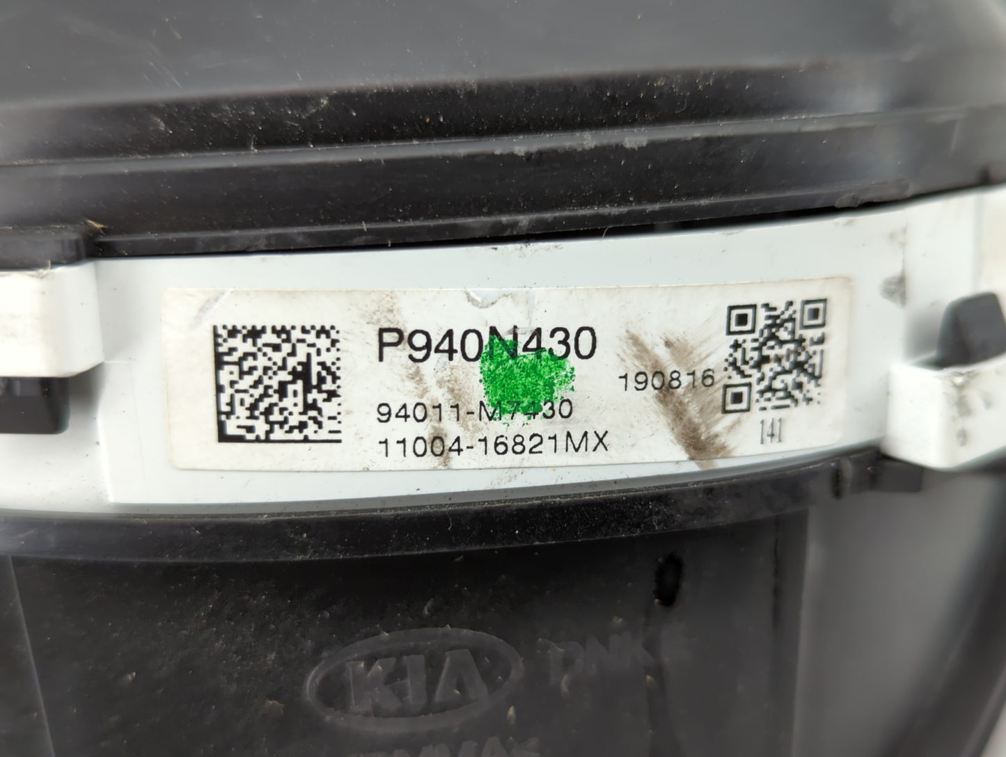 2019 Kia Forte Instrument Cluster Speedometer Gauges P/N:94011-M7430 Fits OEM Used Auto Parts - Oemusedautoparts1.com