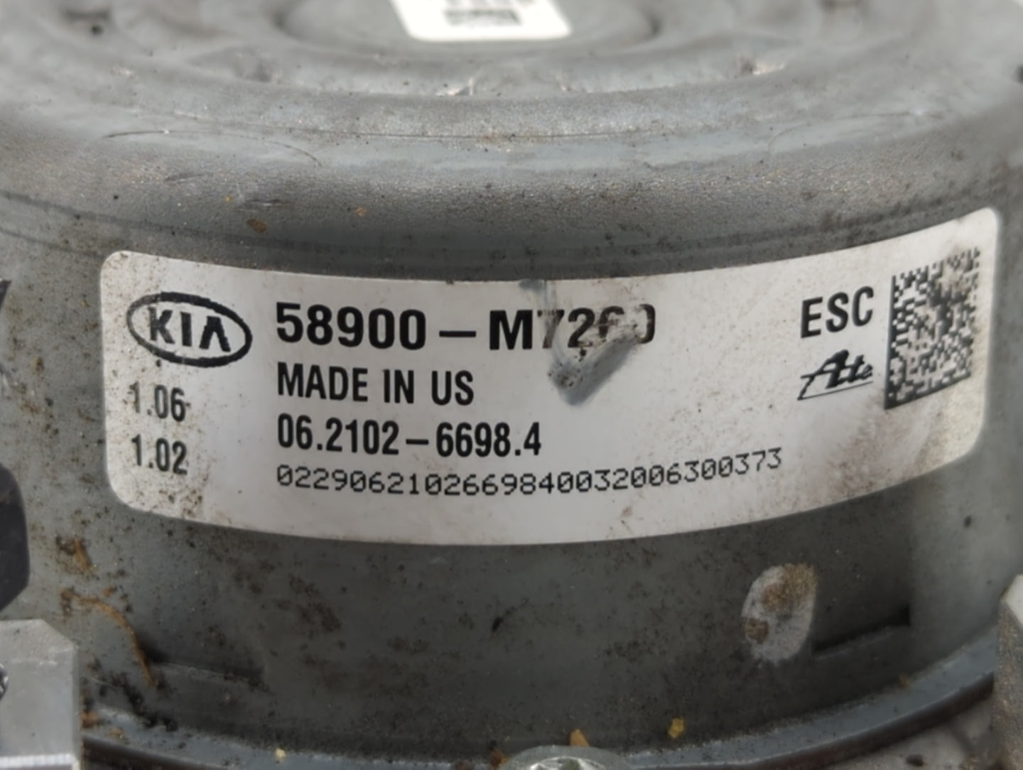 2019-2021 Kia Forte ABS Pump Control Module Replacement P/N:58900-M7450 58900-M7200, 58900-M7250 Fits Fits 2019 2020 2021 OE