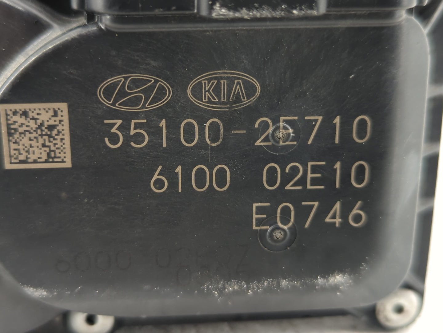 2020-2022 Kia Forte Throttle Body P/N:35100-2E710 Fits Fits 2020 2021 2022 OEM Used Auto Parts - Oemusedautoparts1.com