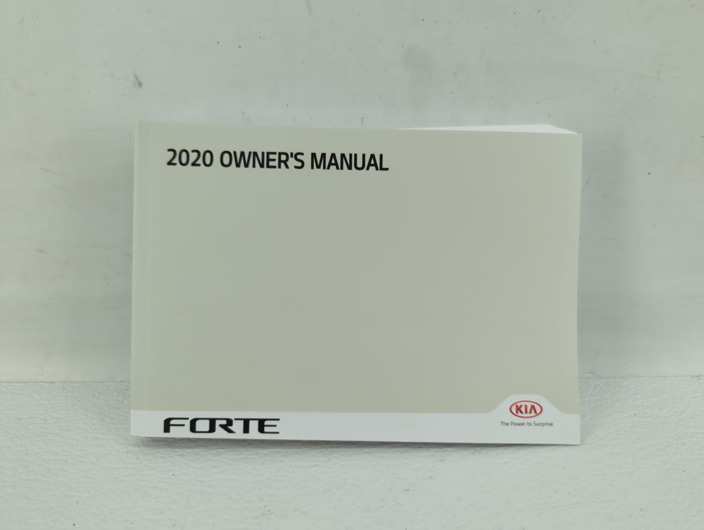 2020 Kia Forte Owners Manual Book Guide OEM Used Auto Parts - Oemusedautoparts1.com