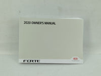 2020 Kia Forte Owners Manual Book Guide OEM Used Auto Parts - Oemusedautoparts1.com