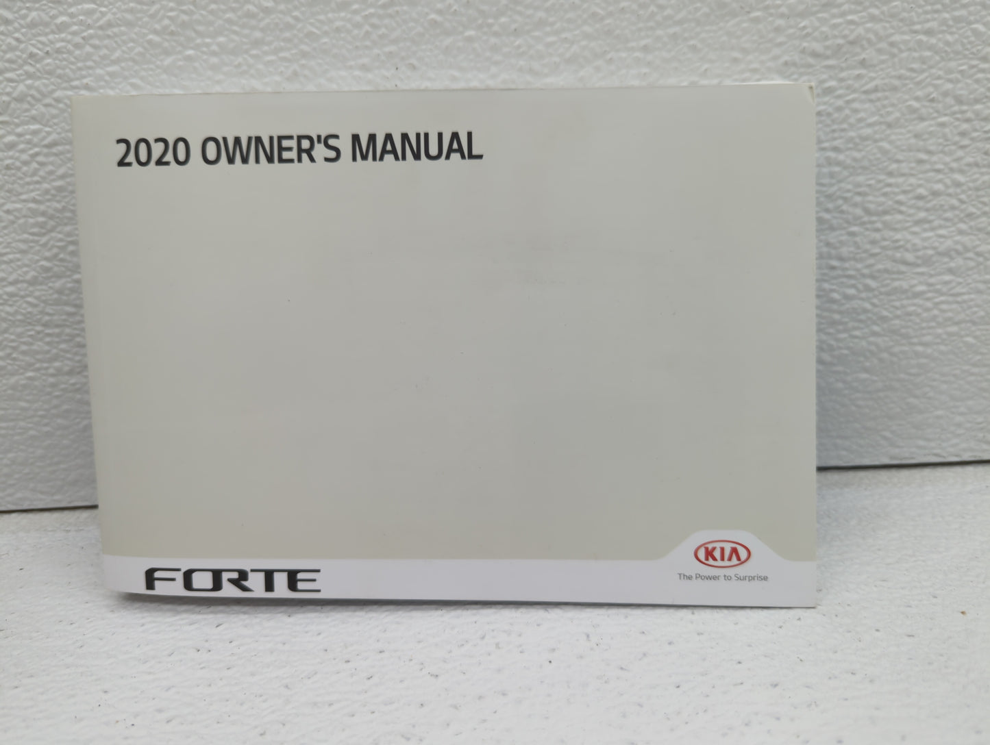 2020 Kia Forte Owners Manual Book Guide OEM Used Auto Parts - Oemusedautoparts1.com