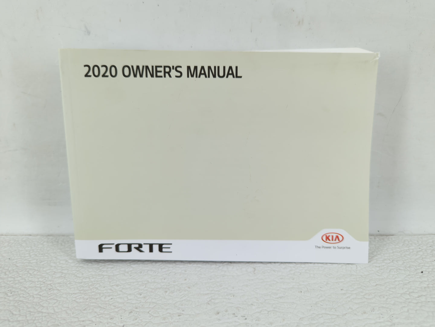 2020 Kia Forte Owners Manual Book Guide OEM Used Auto Parts - Oemusedautoparts1.com