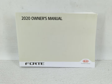 2020 Kia Forte Owners Manual Book Guide OEM Used Auto Parts - Oemusedautoparts1.com