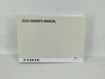 2020 Kia Forte Owners Manual Book Guide OEM Used Auto Parts - Oemusedautoparts1.com