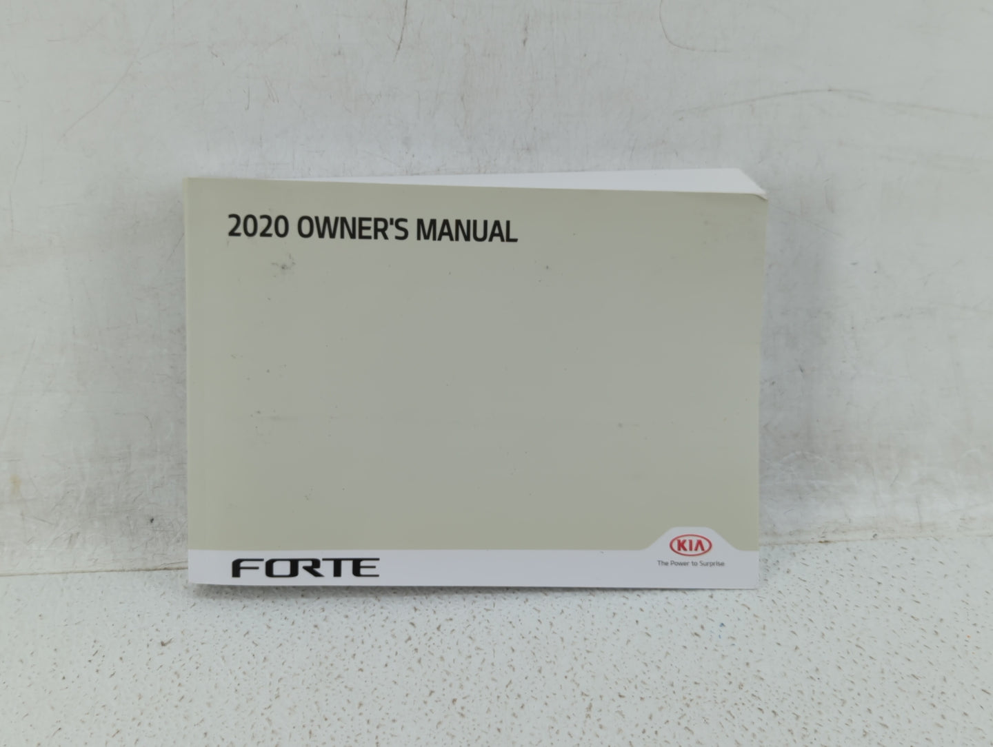 2020 Kia Forte Owners Manual Book Guide OEM Used Auto Parts - Oemusedautoparts1.com