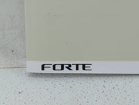 2020 Kia Forte Owners Manual Book Guide OEM Used Auto Parts - Oemusedautoparts1.com